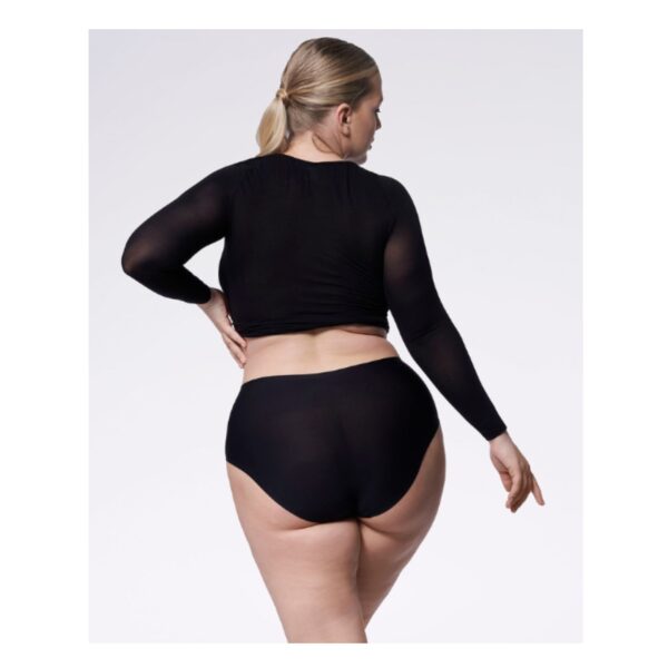 Gładkie bezszwowe majtki damskie Julimex Flexi one plus size - obrazek 2