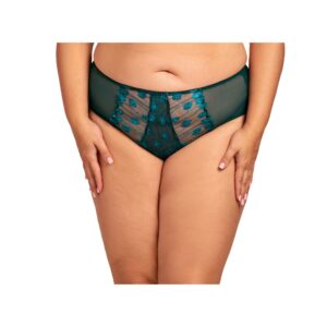 Figi pełne Ines – zmysłowe dopełnienie kompletu Ines - pawie pióro