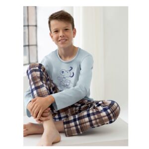 Piżama młodzieżowa z długim rękawem PARKER 3086 TARO