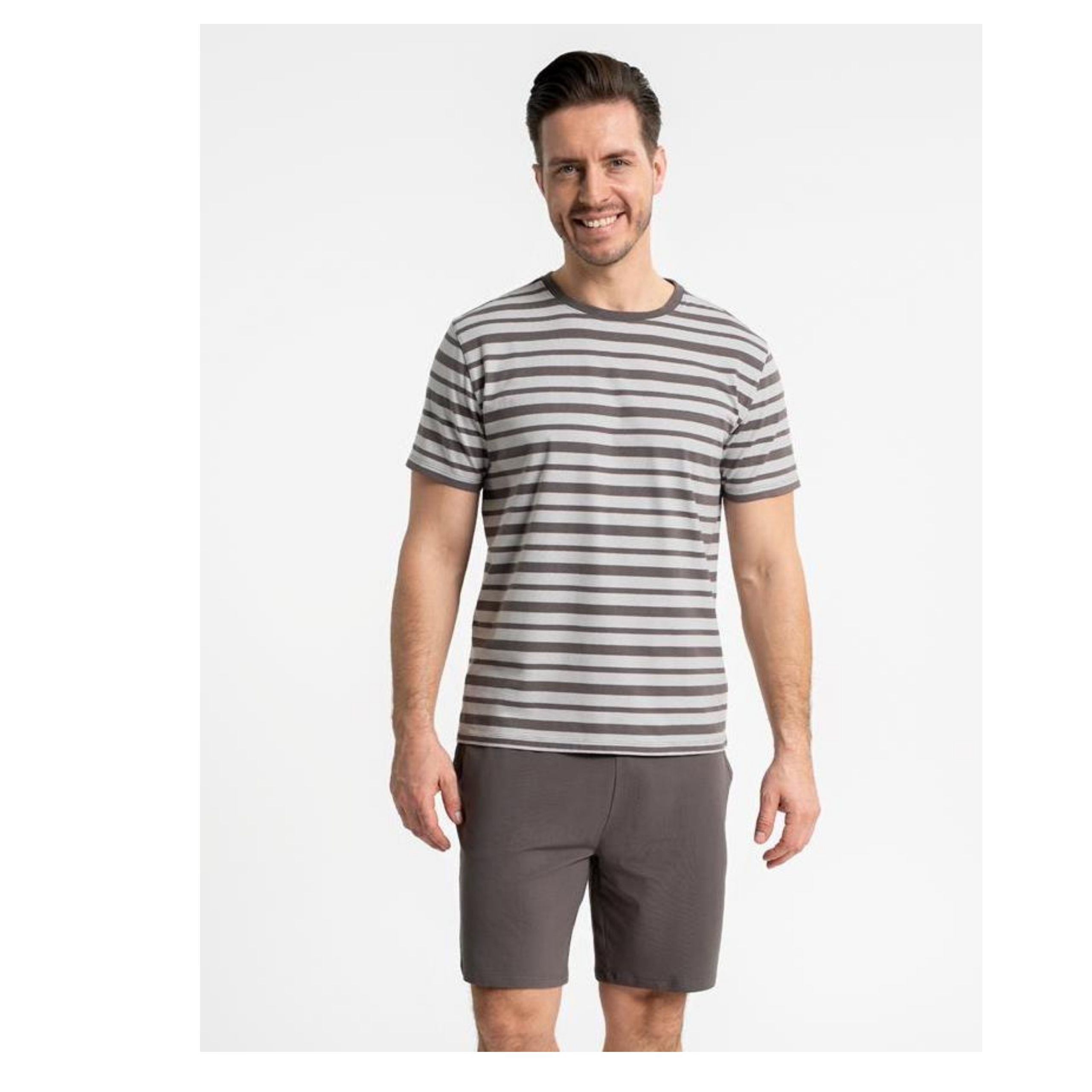 Męska piżama z krótkim rękawem PDM3700-005