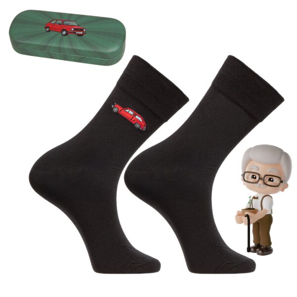 Samochód - Maluch - skarpetki dla Dziadka CSLD600-002