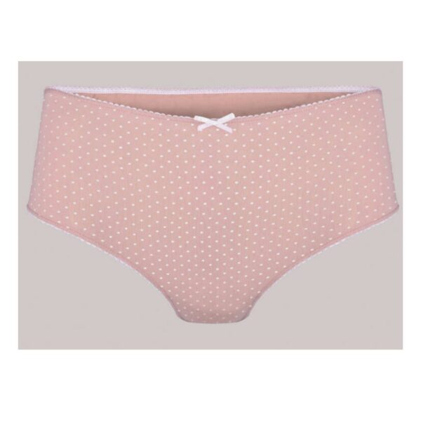 Bawełniane, beżowe, wygodne figi Wadima  - 100341