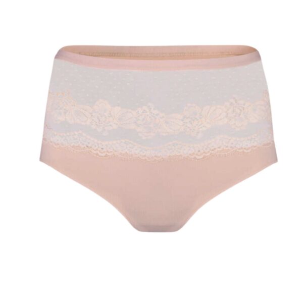 Bawełniane, beżowe, wygodne figi Wadima  - 100333