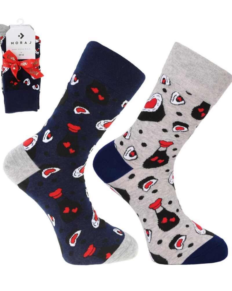Walentynkowe skarpetki z sushi Moraj (CMLW350-013/2)