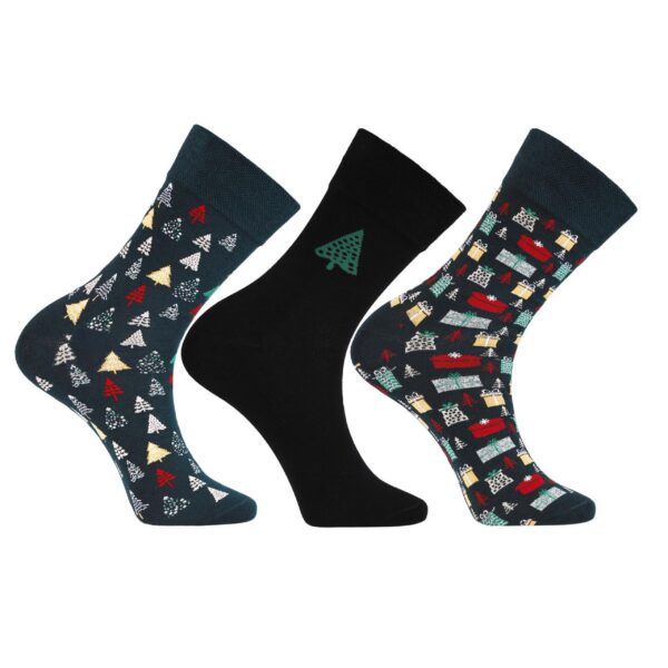 Męskie bawęłniane skarpety świąteczne Moraj (CMLS350-105)