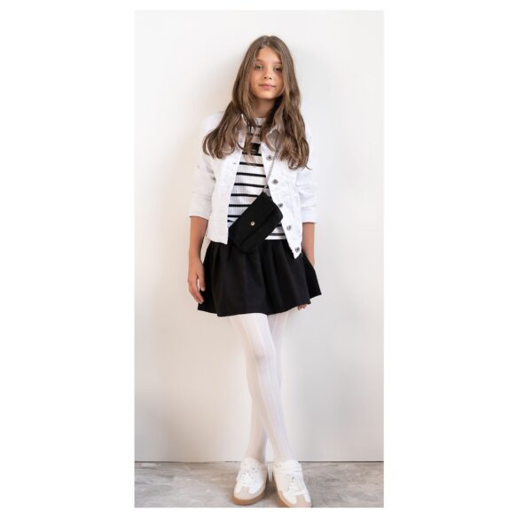 TRESSA JUNIOR – Ażurowe rajstopy z mikrofibry 3D Knittex