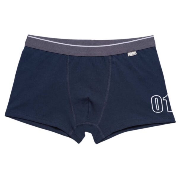 Bokserki młodzieżowe bawełniane gładkie Wadima