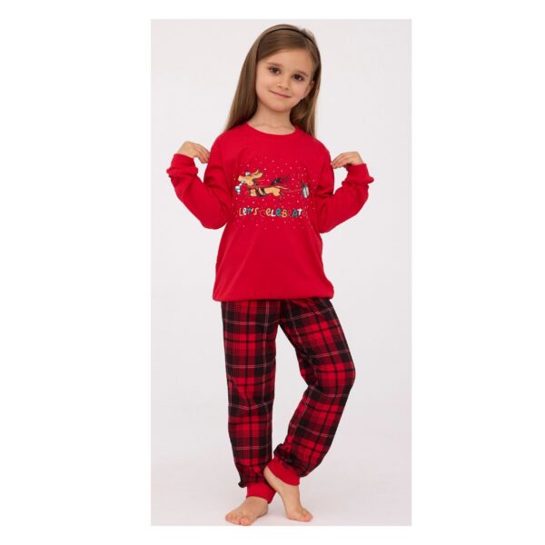 Świąteczna piżama dziecięca – Let’s Celebrate! Cornette dziewczynka