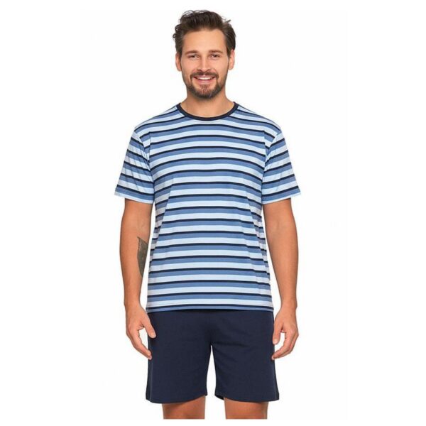 Męska piżama z krótkim rękawem PDM4500-013