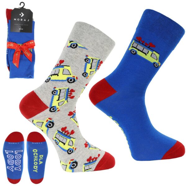 Skarpety walentynkowe lodziarnia Moraj (CMLW350-019/2)