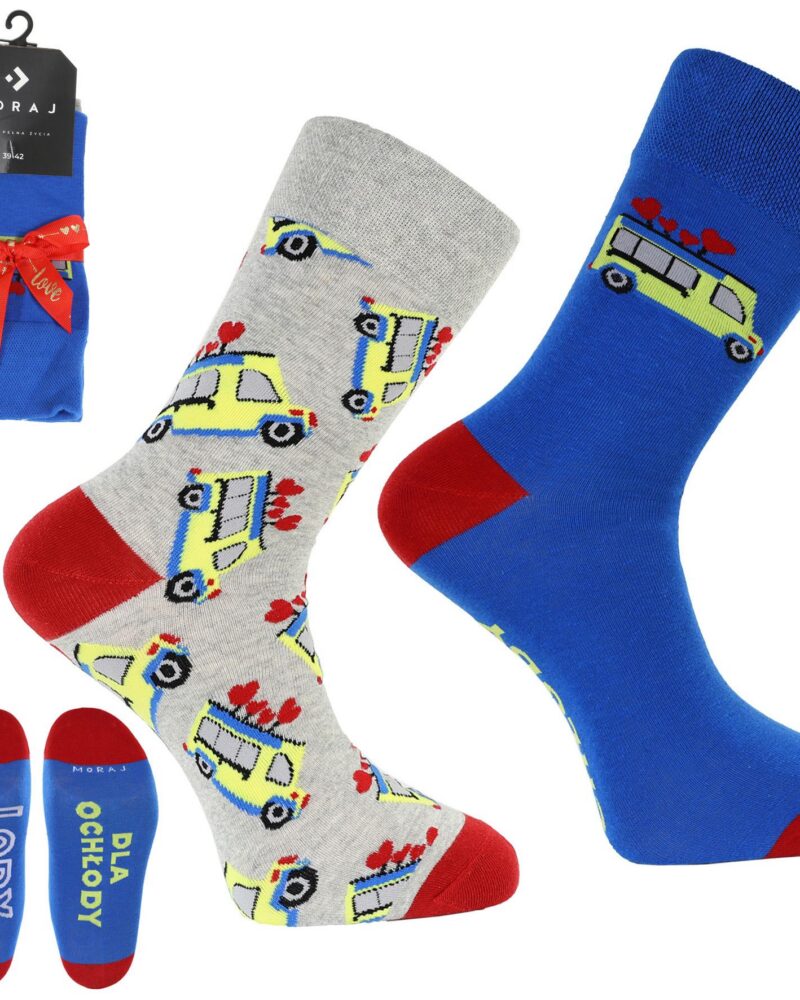 Skarpety walentynkowe lodziarnia Moraj (CMLW350-019/2)