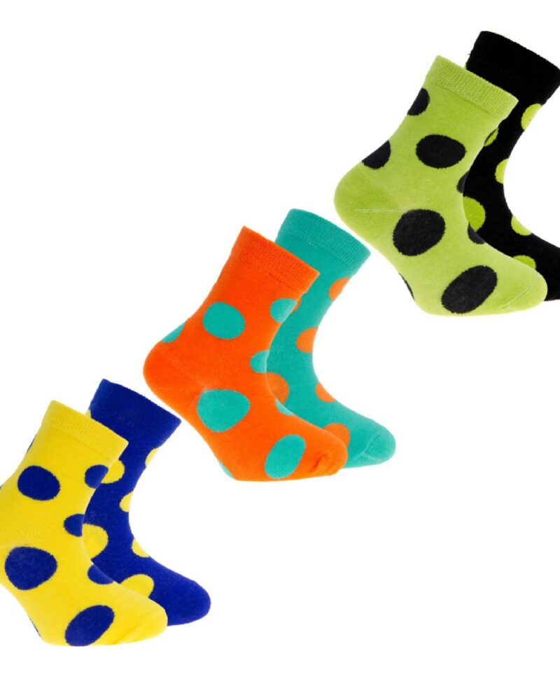 Dziecięce kolorowe skarpetki nie do pary 3pak Moraj