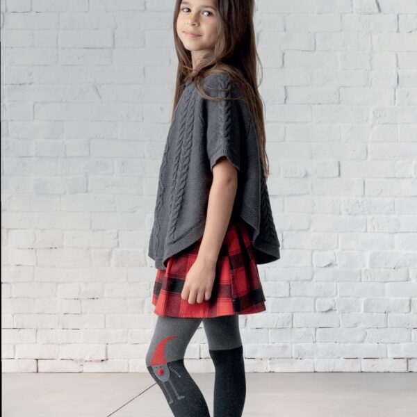 Rajstopy dziewczęce ze skrzatem Knittex (Dopey)