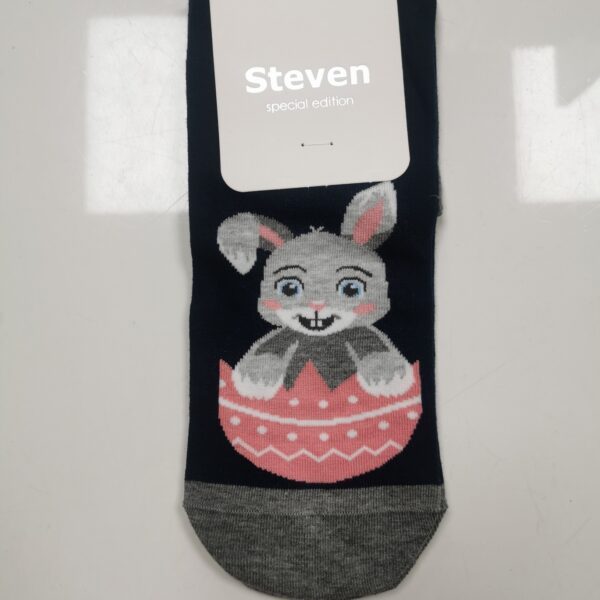 Skarpety wielkanocne z królikiem Steven
