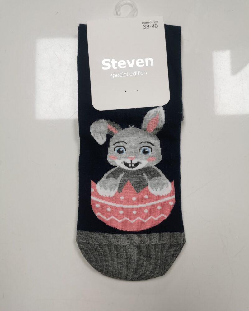 Skarpety wielkanocne z królikiem Steven