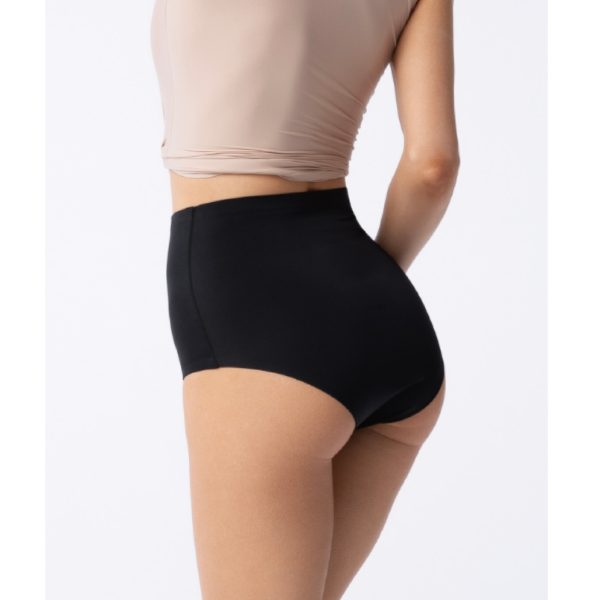 AMBER MAXI HIGH gładkie bezszwowe majtki damskie Julimex