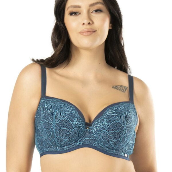 DOLORES BIG turkusowy full cup Nipplex
