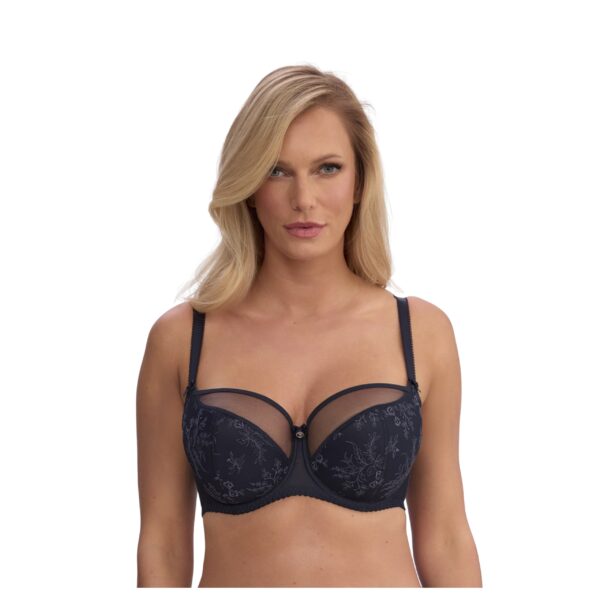 Adelina - biustonosz Gaia semi-soft – granatowa elegancja